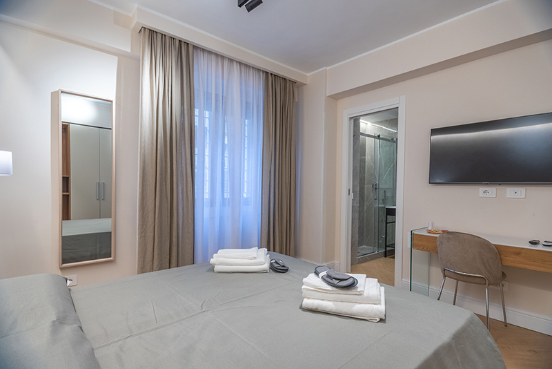 Flat-Urban Suites camera con bagno privato